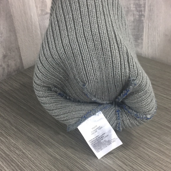 Nike Boy's Boy`s Knit Beanie & Gloves Set gym blue - Picture 7 of 8